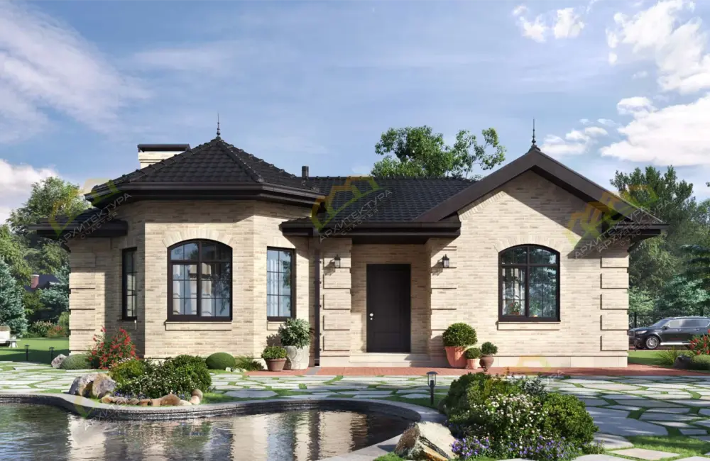 Проект дома АН-2, 159 м²