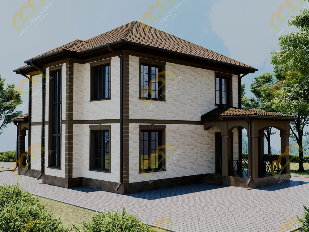 Проект дома AH Grand 309, вид 2