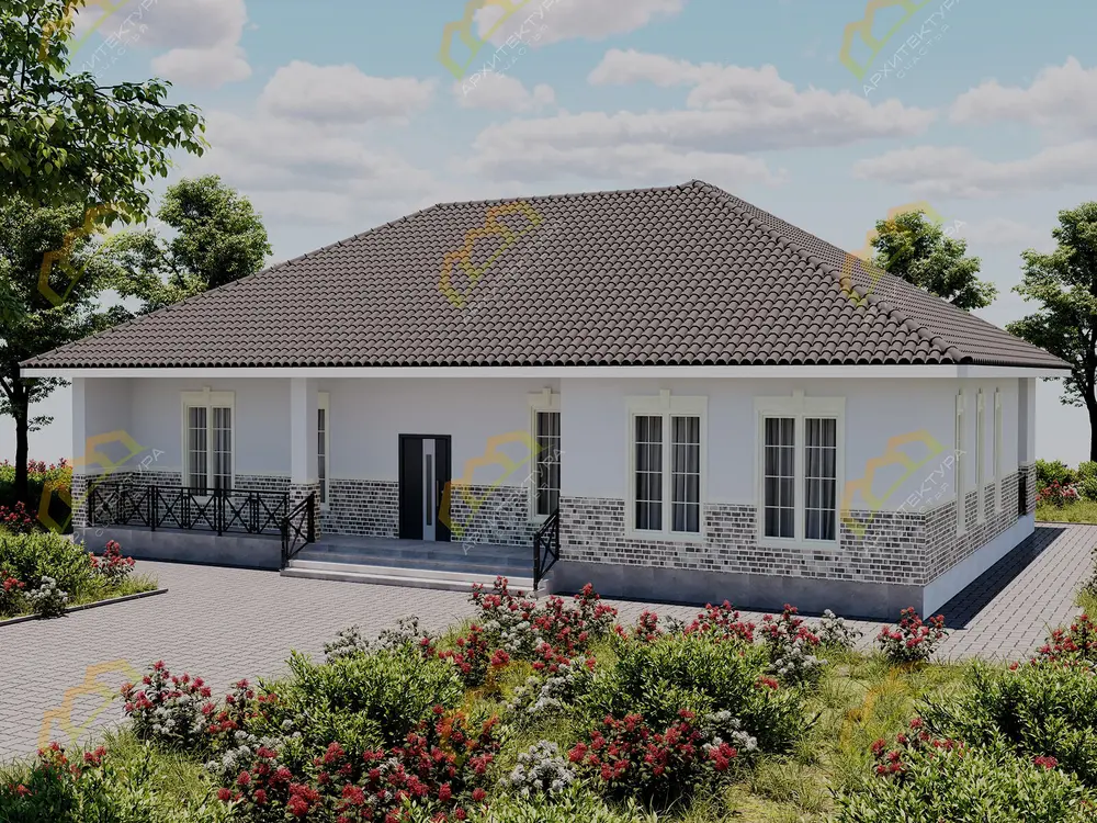 Проект дома AH Terra 314, 314,2 м²